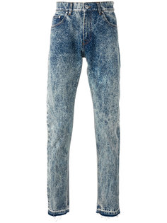 прямые выбеленные джинсы MSGM