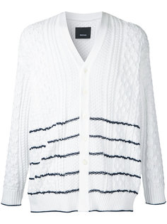 striped cable knit cardigan  08Sircus