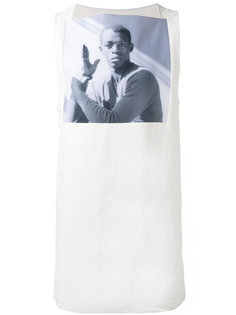 portrait print tank Raf Simons