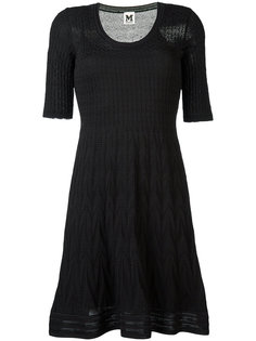 фактурное трикотажное платье  M Missoni