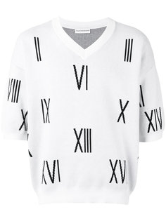 вязаный топ Numbers  Gosha Rubchinskiy ГОША РУБЧИНСКИЙ