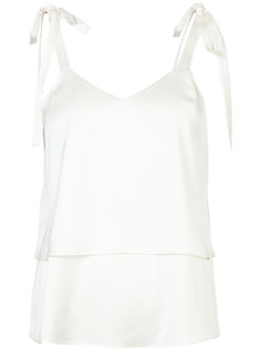 ribbon-strap top Co