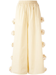 embellished roses cropped trousers Ports 1961