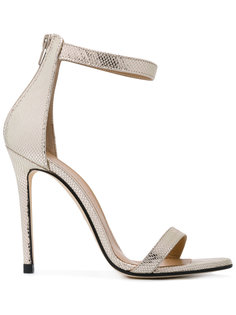 metallic ankle strap sandals Marc Ellis