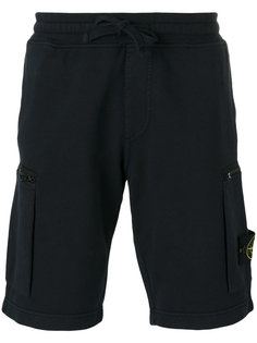 шорты с карманами карго Stone Island