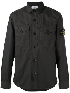 рубашка с заплаткой на рукаве Stone Island