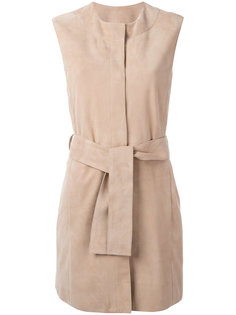 belted gilet Drome