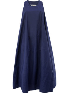 длинное платье без рукавов Uma Wang