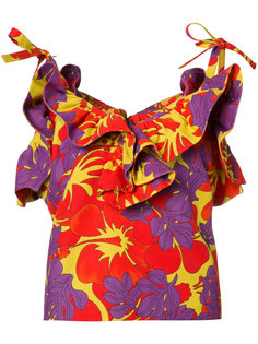 ruffled floral top Rosie Assoulin