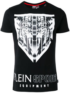 футболка с принтом тигра Plein Sport