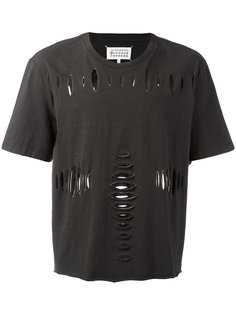 футболка с вырезами Maison Margiela