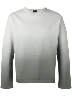 ombre v-neck sweater Jil Sander