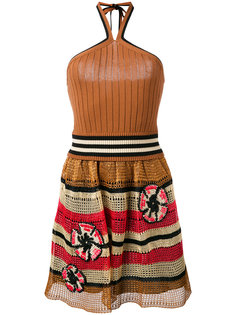 knit halterneck dress Red Valentino