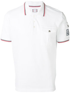 contrast piping polo shirt Moncler Gamme Bleu