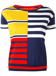 color block stripe jumper Hilfiger Collection