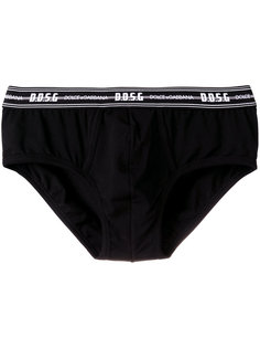 logo waistband briefs Dolce &amp; Gabbana Underwear