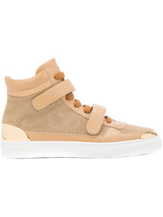 double strap hi-top sneakers  Louis Leeman