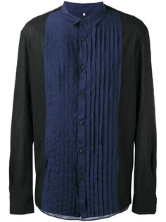 pleated bib shirt Ziggy Chen