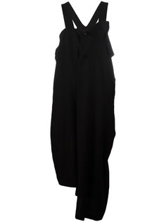 asymmetric draped jumpsuit Yohji Yamamoto