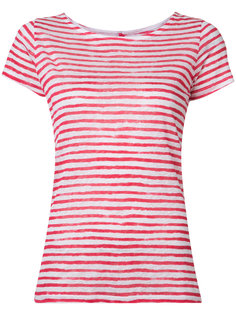 printed stripe T-shirt  Majestic Filatures