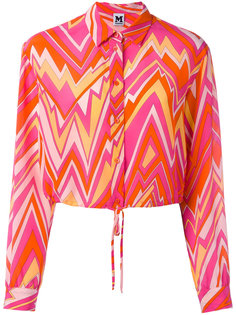 рубашка с геометрическим рисунком M Missoni