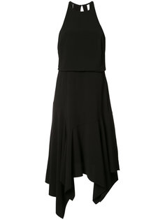 pleated trim dress  Halston Heritage