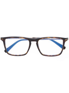 thin rectangular frame glasses Brioni