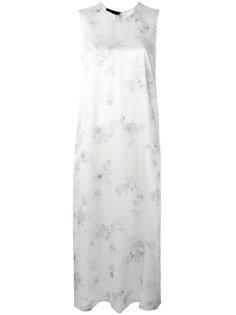 платье шифт с цветочным принтом Calvin Klein Collection