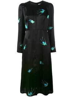 bird print midi dress Diane Von Furstenberg