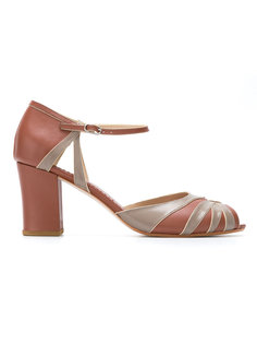 block heel pumps Sarah Chofakian