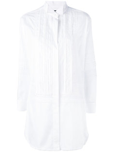 lace-trimmed shirt dress Burberry