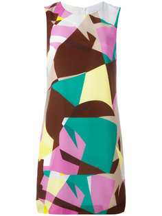 abstract print shift dress M Missoni