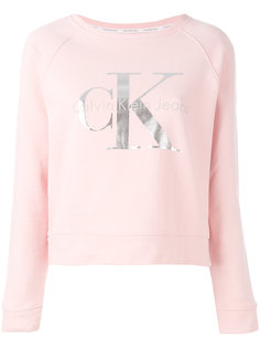 толстовка с принтом-логотипом Calvin Klein Jeans