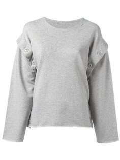 толстовка со съемными рукавами Mm6 Maison Margiela