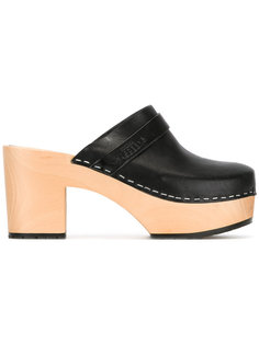 Louise mules Swedish Hasbeens