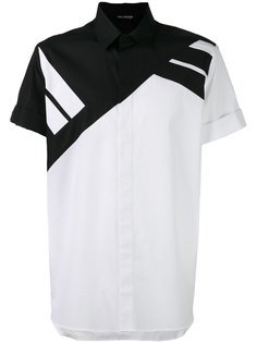 striped short sleeve shirt Neil Barrett