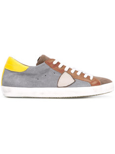 mixed panel lace-up sneakers Philippe Model