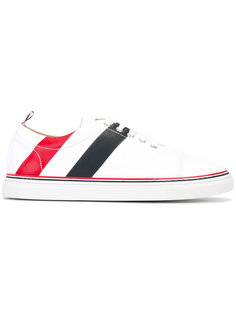 striped trainers Thom Browne