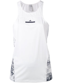 приталенный топ с цветочным принтом Adidas By Stella Mccartney