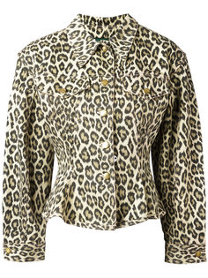 leopard print jacket Jean Paul Gaultier Vintage