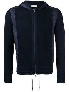 вязаная толстовка с контрастными вставками Moncler