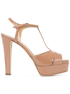 patent open toe sandals Sergio Rossi