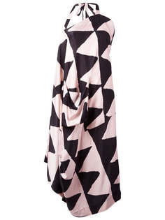 triangular print asymmetric dress Vivienne Westwood Anglomania