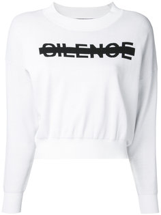 Silence logo sweatshirt  Anrealage