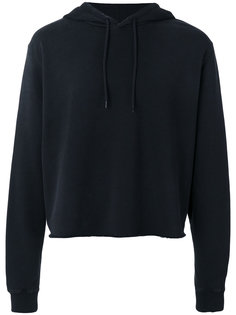 однотонная толстовка с капюшоном MSGM