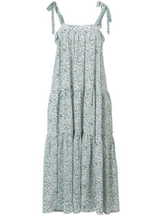 tiered tie strap dress Co
