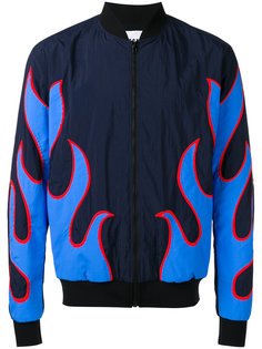 appliqué bomber jacket  MSGM