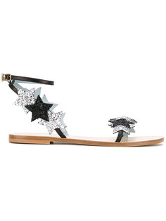 #findmeinwonderland flat sandals Chiara Ferragni