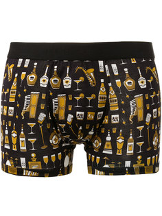 Bottles Jazz print boxers Dolce &amp; Gabbana Underwear