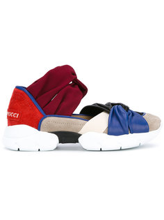 panel tied strap sneakers  Emilio Pucci